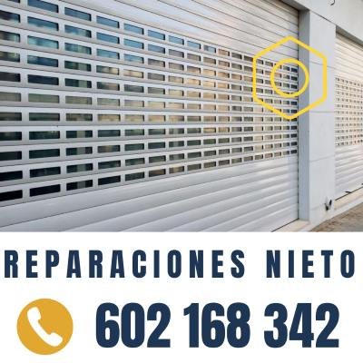 Reparación de persianas comerciales en Alicante